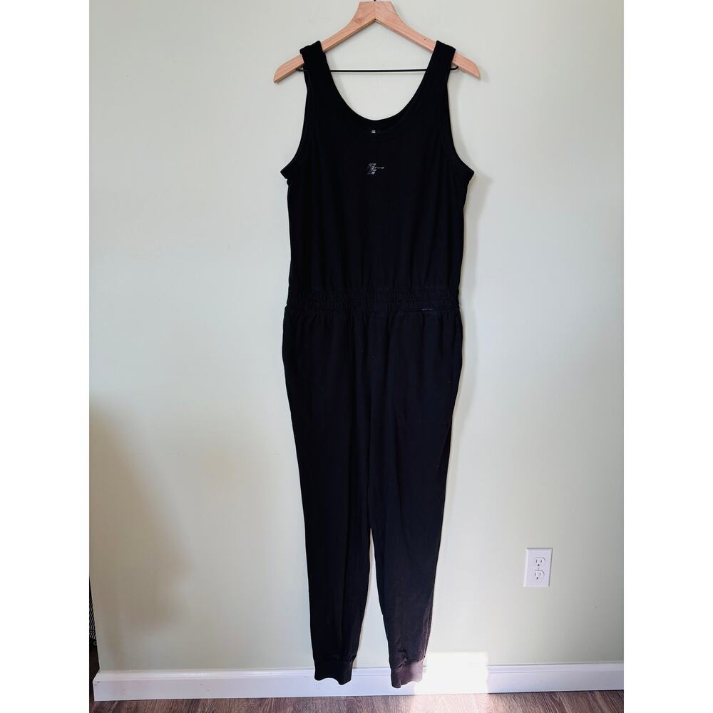 G-Star Black Sport GR Jumpsuit Size XL One Piece Tank Romper - Picture 8 of 10